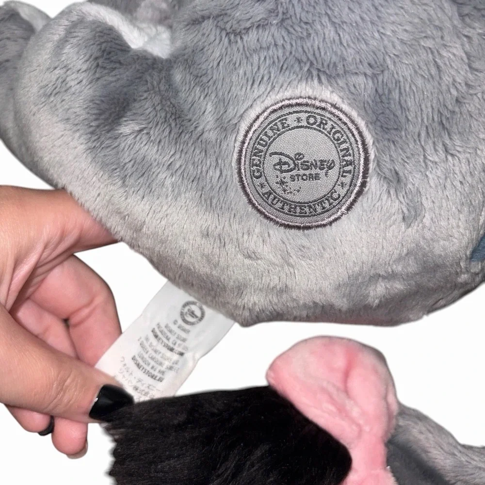 Disney Store Eeyore Large Plush Stuffed Animal‎ Winnie The Pooh Detachable Tail
